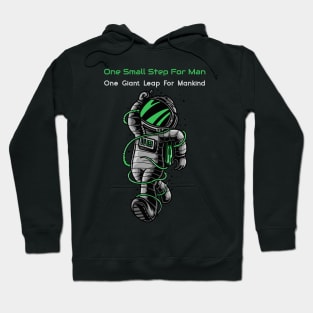 One small step for man Hoodie